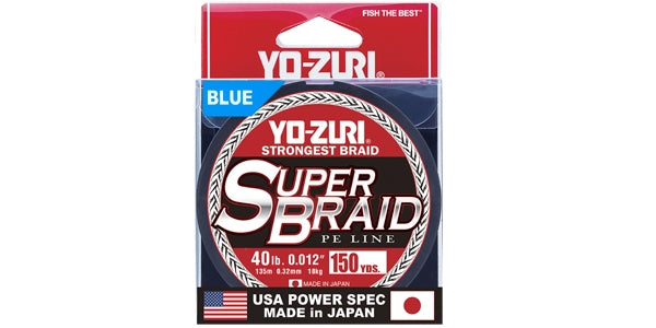 Yo-Zuri Super Braid 300yd Blue