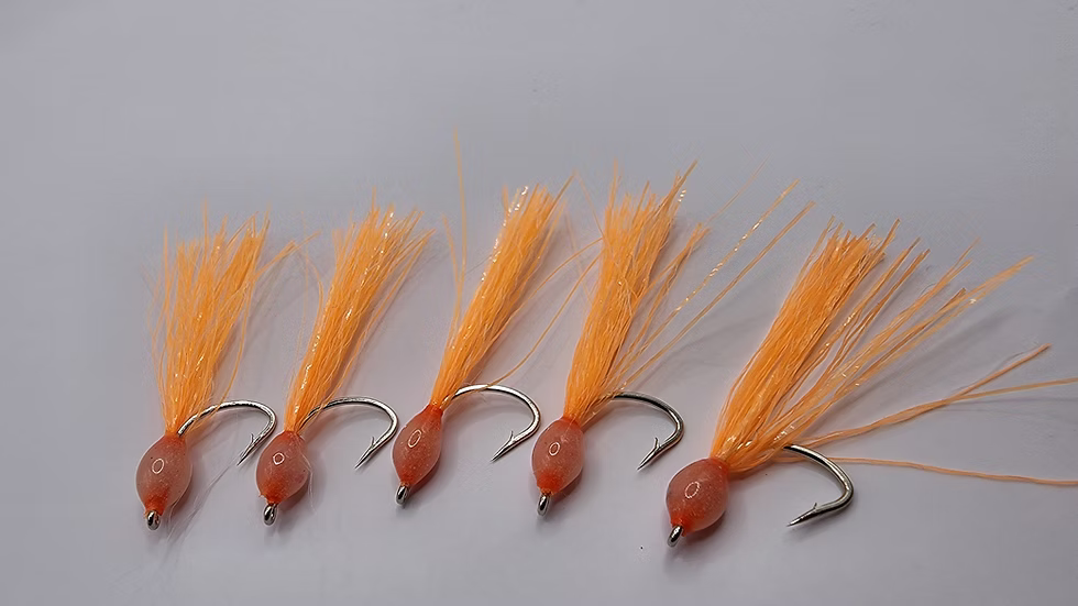 Scroggs Sticky Flies Glow Squeebs 5-Pack