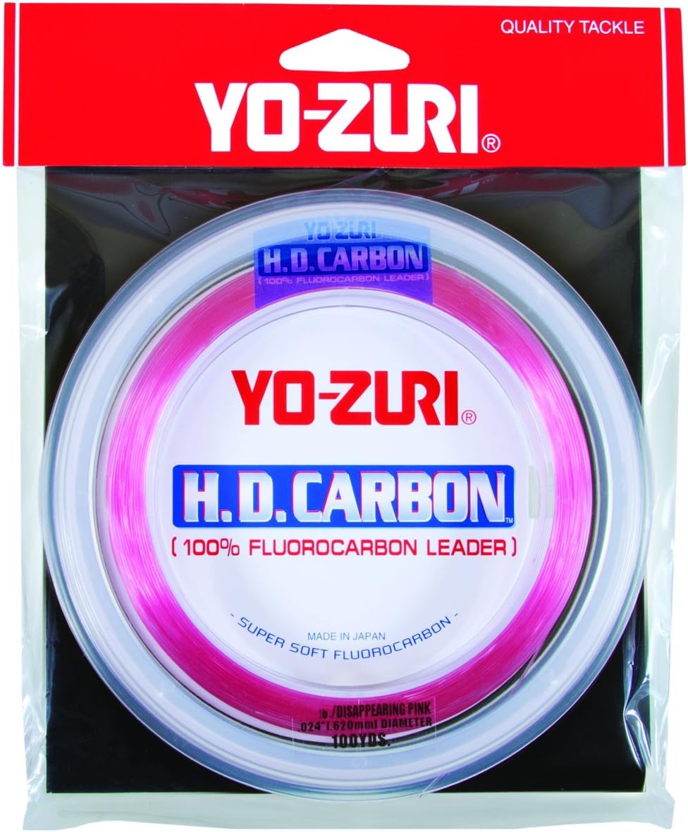 Yo-Zuri Top Knot FC Line 100yd Dark Pink