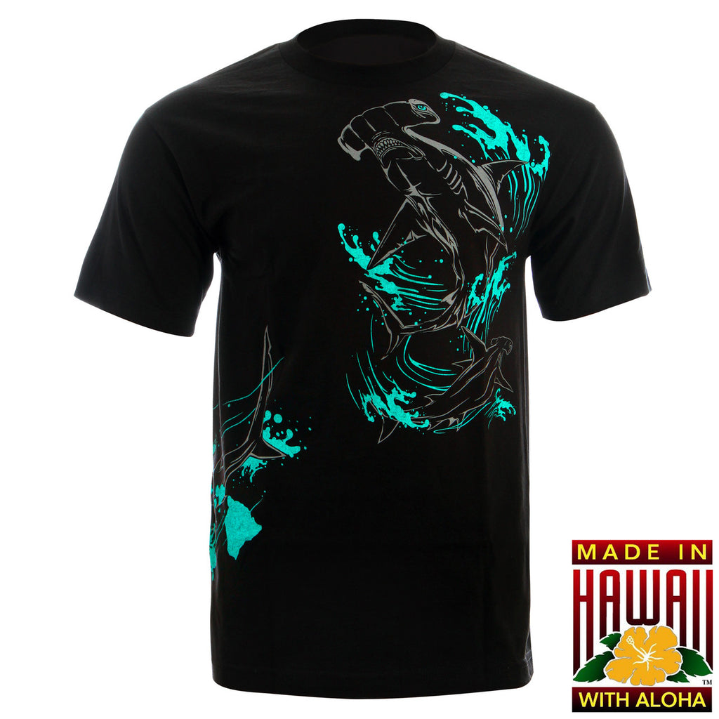 HammerHead Tribal HH Wave Black T-Shirt