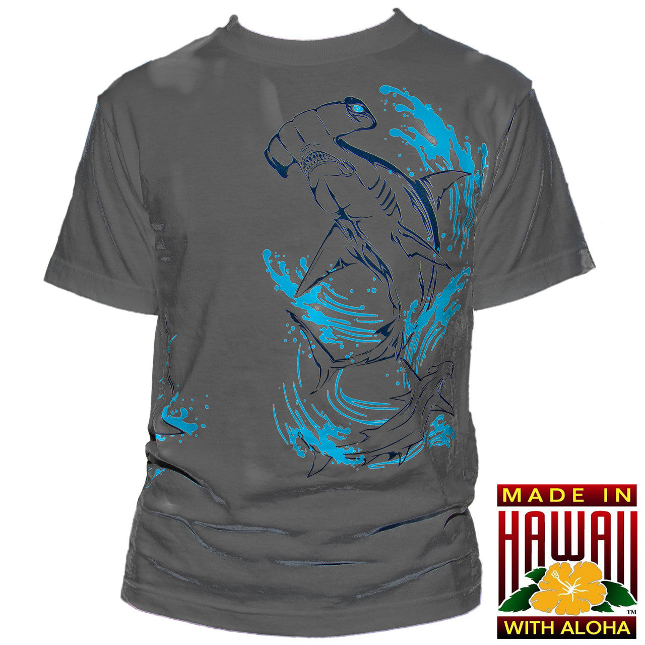 HammerHead Tribal HH Blue Wave Heather T-Shirt