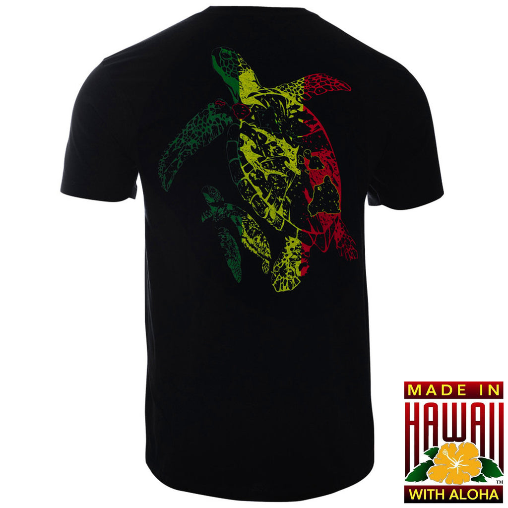HammerHead Tribal Honu Rasta HQ T-Shirt