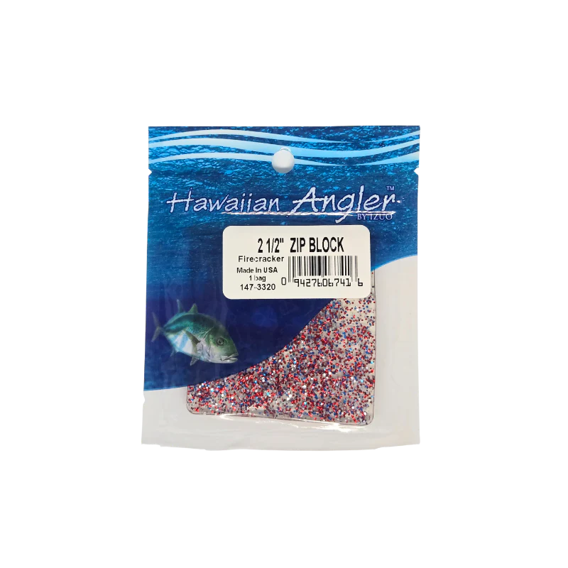Hawaiian Angler Zip Block 2.5"
