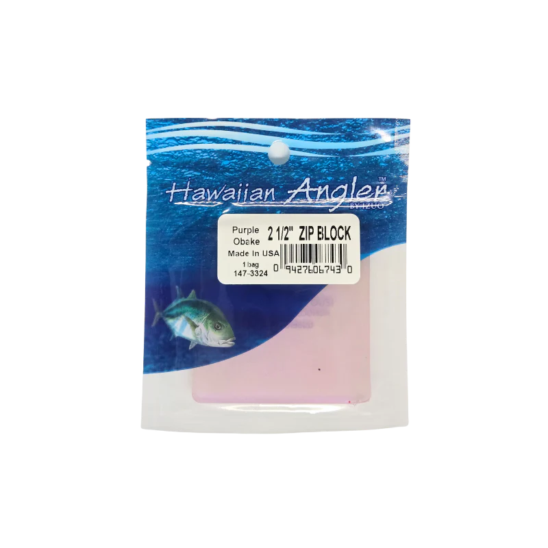 Hawaiian Angler Zip Block 2.5"