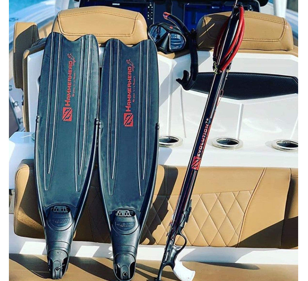 Kaudal Fins in use