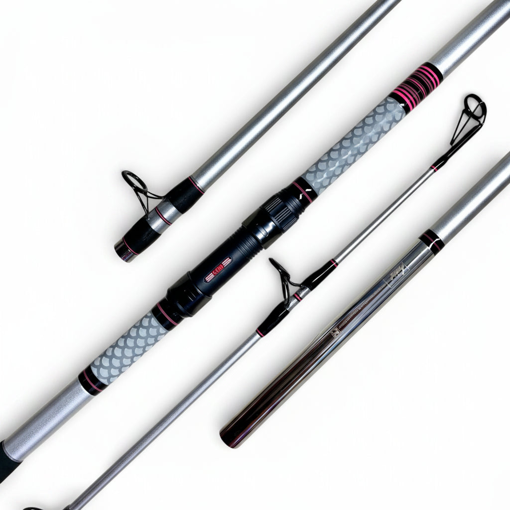 MDS Pro Line Ulua Rod 13' Medium Heavy - Silver