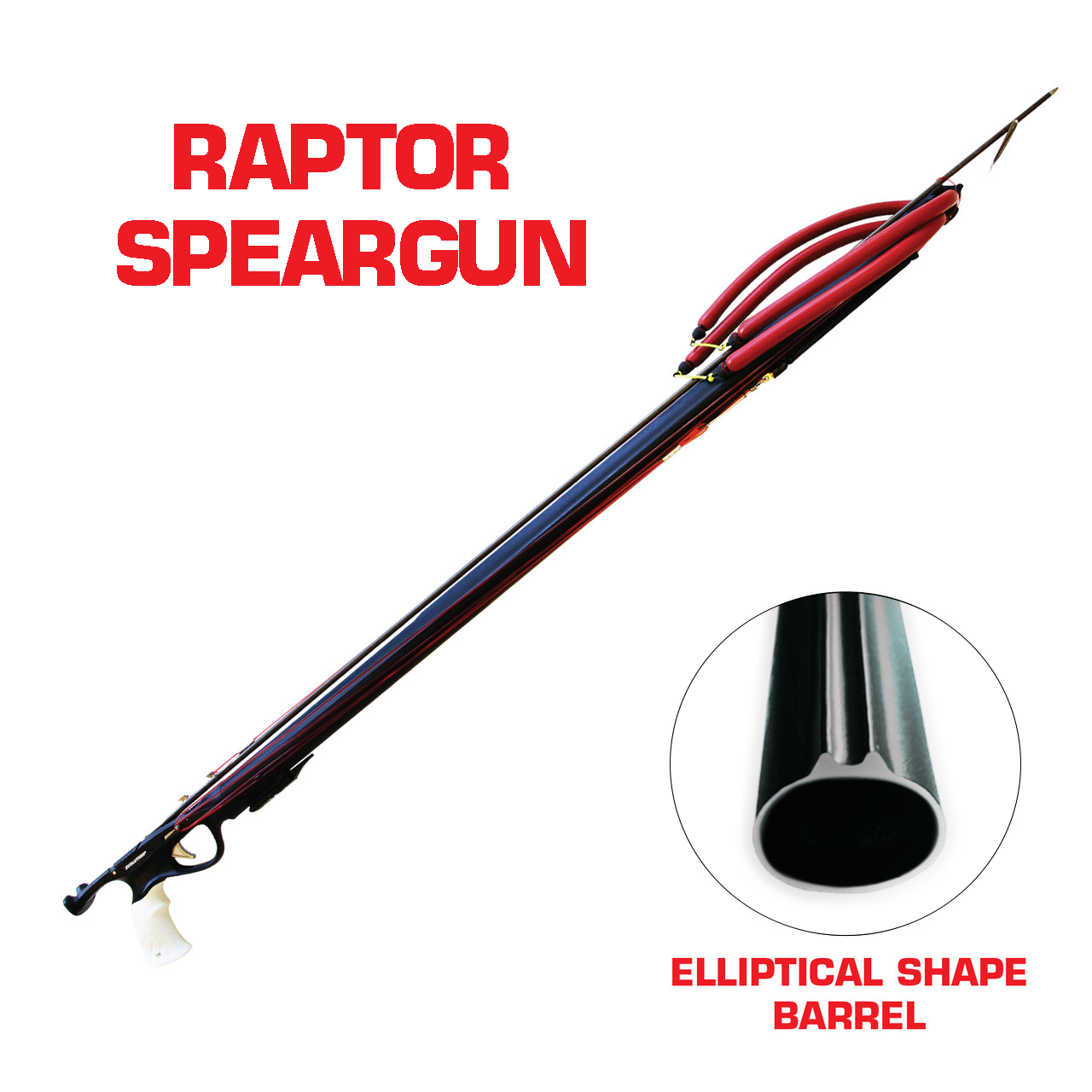 HammerHead E2 Raptor Speargun with Reel