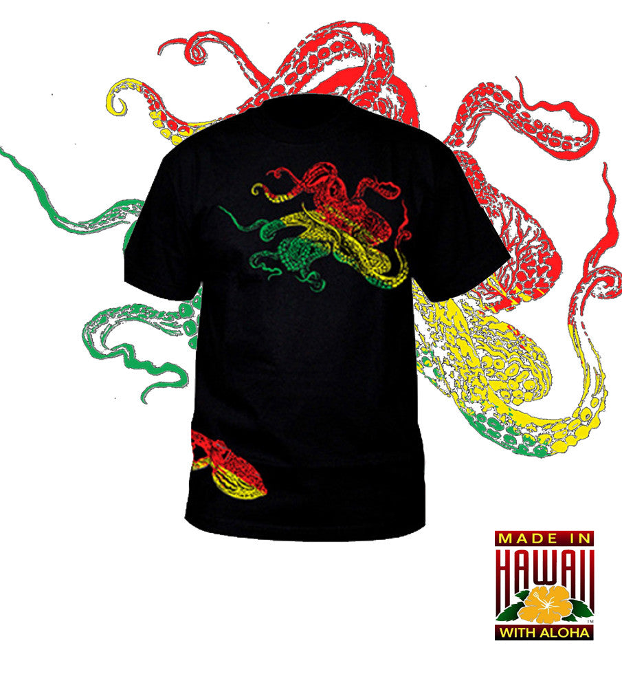 HammerHead Tribal Rasta Tako T-Shirt