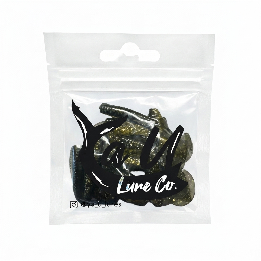 Ya U Lures 2in Curly Tail Grub
