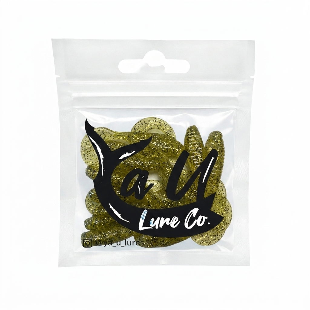 Ya U Lures 2in Curly Tail Grub