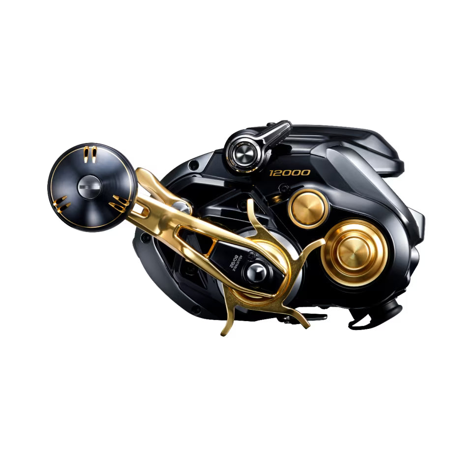 depth master gold fishing reel 24 BEAST MD 12000 Bass-Tokyo shielded ball bearings Bass Pro Shops DepthMaster Line