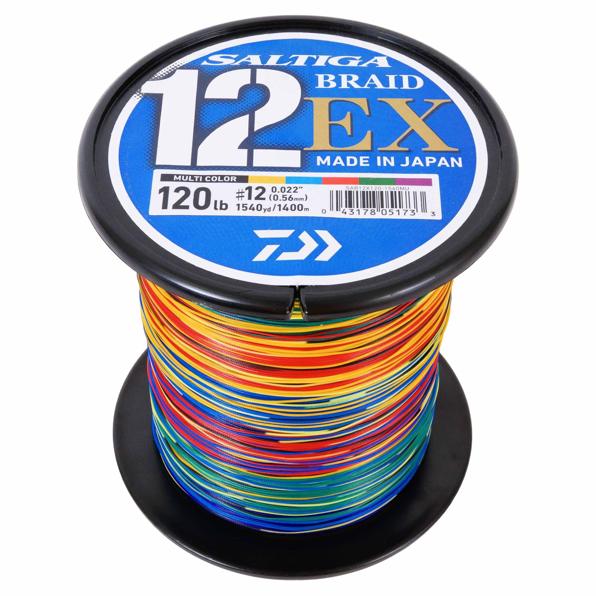 Daiwa Saltiga Braid Boat Line Multi-Color
