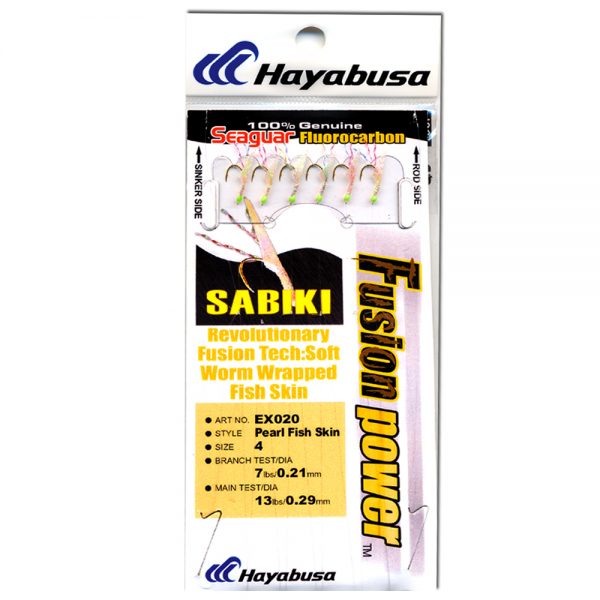 Hayabusa EX020 Sabiki Pearl Fish Skin