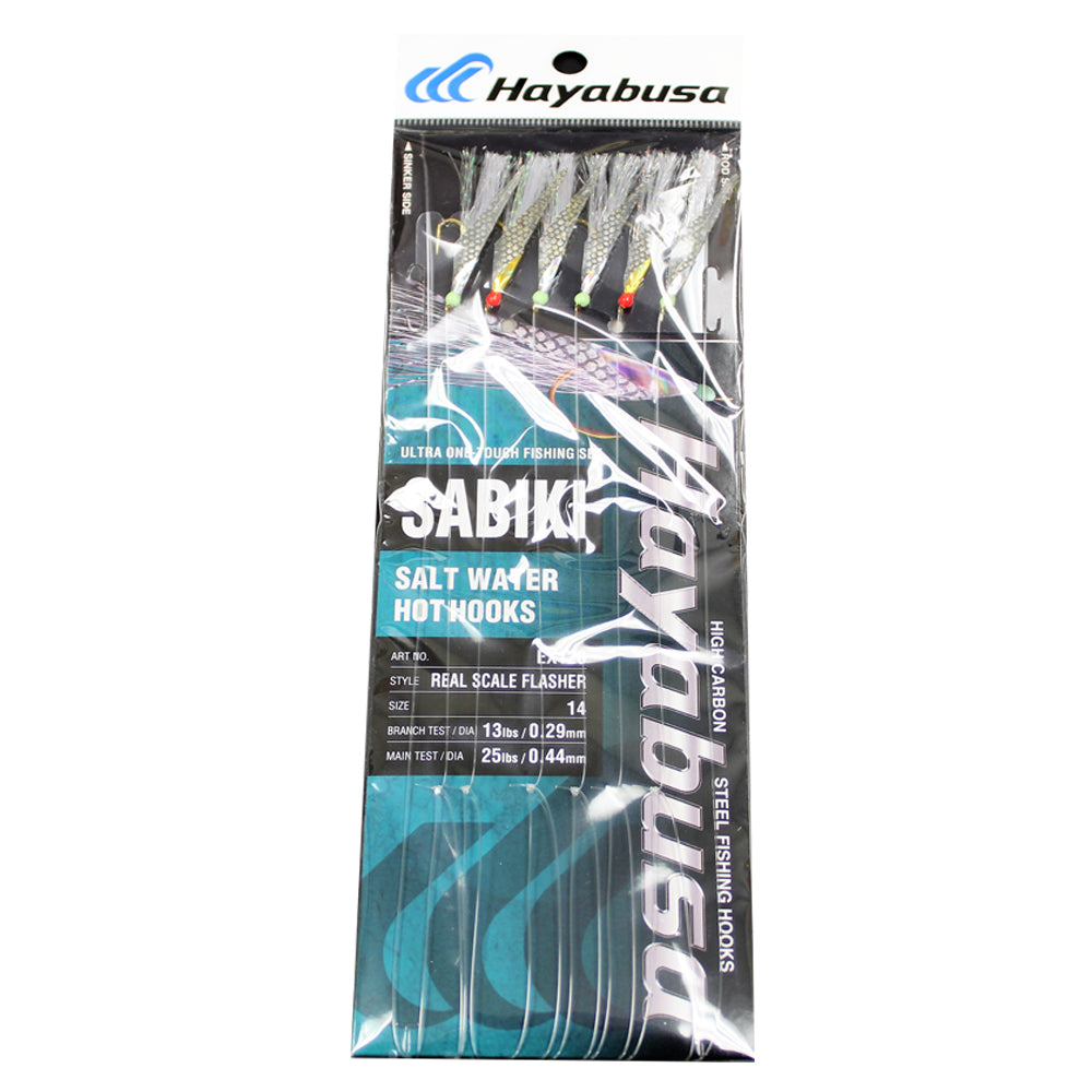 Hayabusa Sabiki EX126 Real Scale Flasher