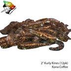 Big Island Bait Kurly Kines Grub 2"