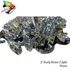 Big Island Bait Kurly Kines Grub 2"