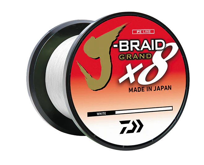Daiwa J-Braid Grand X8 300yd White