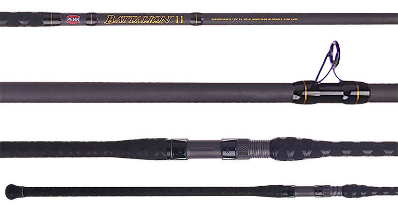 Penn Battalion II Conventional Surf Rod 12' Heavy