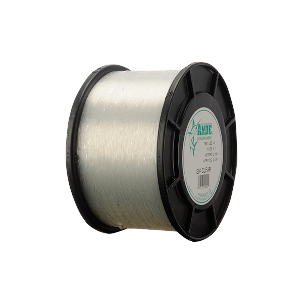 Ande Premium Monofilament 1/4-lb Spool Clear