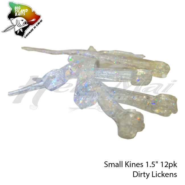 Big Island Bait Small Kines Grub 1.5"