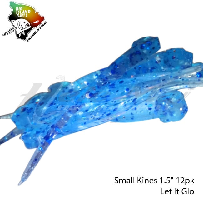 Big Island Bait Small Kines Grub 1.5"