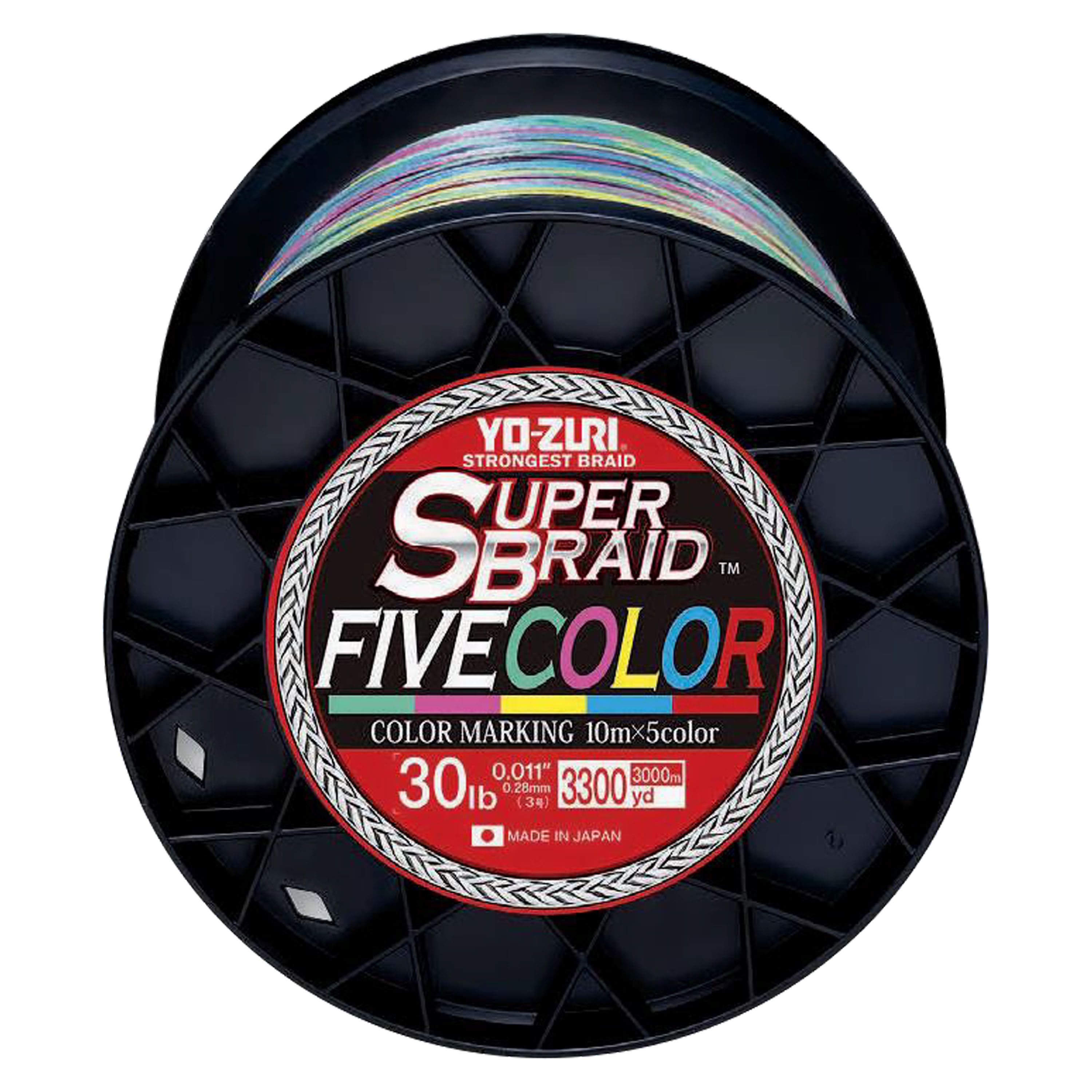 Yo-Zuri Super Braid 330yd 5-Color